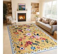 Alfombras para Dormitorio Grande Carpet Pelo Corto Rug Alfombras Sala Cocina Comedor Alfombra Habitacion Juvenil Tapete Sala para Sala de Estar Modernas Tapete Pelo Corto 60x100cm/23.62x39.37inch