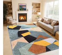 Alfombras para Dormitorio Grande Carpet Pelo Corto Rug Alfombras Sala Cocina Comedor Alfombra Habitacion Juvenil Tapete Sala para Sala de Estar Modernas Tapete Pelo Corto 60x100cm/23.62x39.37inch