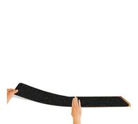 Alfombras para escaleras, Peldaños de Escalera Antideslizantes for Exteriores, for escaleras, patinetas, Color Negro, Varios tamaños(15cmx76cm)