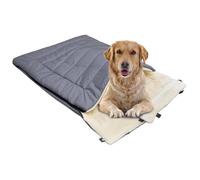 Alfombras para perros para dormir, saco para perros, cama de gato con almohada, Suministros portátiles para mascotas empaquetados para mochila de camping en mochila, uso exterior interior