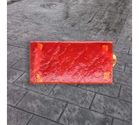 Alfombras Recular Concrete MP de 30x60 cm, Paquete de 3 Piezas, alfombras con Textura de Piedra, moldes de hormigón, aptas para aceras, Patios y entradas de vehículos - alfombras Texturizada