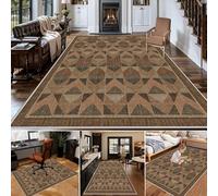 Alfombras Sala Dormitorio Cocina Hall Entrada Pasillo Comedor Gaming Alfombra Salon Habitacion Lavables en Lavadora Antideslizante Grande Carpet Pelo Corto Rug, Alfombras de Área 120 x 140 cm