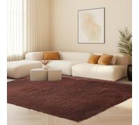 Alfombras Salón 160 x 250 cm Diferentes Tamaños Alfombras Modernas Sostenible para Comedor, Dormitorio, Pasillo y Habitación Juvenil, Marrón