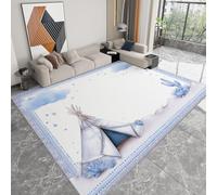 Alfombras Salon Marco Geométrico Tienda Nubes Cactus 60 x 90 cm Alfombra Suave Antideslizante Lavable, Beige Modernas de Interior Alfombra - para salón Dormitorio Comedor