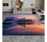 Alfombras Salón Pelo Super Suaves Niños Tradicional Fantasía Arquitectura - Lavables Y Antideslizante Alfombra De Comedor Dormitorio Pasillos Entrada - 180 X 240 Cm Multicolor Para Chico Chica