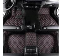 Alfombras talonera para Nissan para Patrol Y61 2004 2005 2006 2007 2008 2009 2010 Alfombrillas De Coche De Cobertura Total 3D(Black Red 5 Seat)