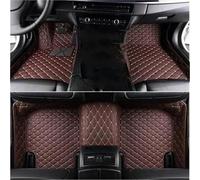 Alfombras talonera para Nissan para Patrol Y61 2004 2005 2006 2007 2008 2009 2010 Alfombrillas De Coche De Cobertura Total 3D(Coffee 5 Seat)