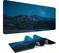 Alfombril Ratón XXL - Alfombril Escritorio, Meteoro/Paisaje Mouse Pad MejorVelocidad Precisión, Antideslizante Mousepad, Resistente Salpicaduras Protector MesEscritorio 800 x 300 x 3mm j0zj-796