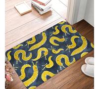 Alfombrilla 3D Banana Slug Print No Slip Doormat Floor Mat Oil proof Carpet Rug for Kitchen Entrance Home Balcony Footpad Mats-50x80cm