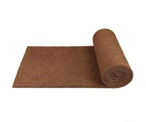 Alfombrilla a base de coco para hileras de viñedos, cubierta aislante natural para apoyar el desarrollo de raíces y mitigar el estrés invernal en vides (100 cm)
