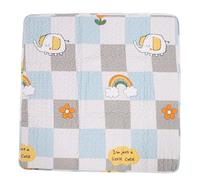 Alfombrilla absorbente de algodón para mascotas, almohadilla para orinar de perros y alfombrilla de suelo para gatos, almohadilla plegable y portátil para alimentación y descanso (90*90cm)