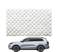 Alfombrilla absorbente de ruido para automóviles - accesorios de reducción de ruido de vehículos, disco de aislamiento de ruido de coche, para camiones SUV Rv, furgonetas, puertas de maletero, piso