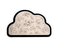 Alfombrilla absorbente de suelo de baño de 40 x 60 cm hecha con tierra de diatomeas para minimizar los resbalones en condiciones húmedas y soportar una sequedad constante (B)