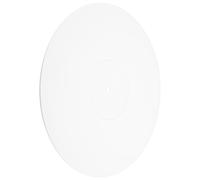 Alfombrilla acrÃlica para tocadiscos de vinilo - 2,5 mm de grosor para unos graves mÃ¡s precisos - Plato de 12 pulgadas (blanco)