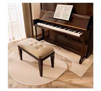 Alfombrilla acústica antideslizante para piano para protección vertical del suelo y reducción de ruido