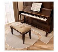 Alfombrilla acústica antideslizante para piano para protección vertical del suelo y reducción de ruido