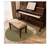 Alfombrilla acústica antideslizante para piano para protección vertical del suelo y reducción de ruido