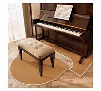 Alfombrilla acústica antideslizante para piano para protección vertical del suelo y reducción de ruido
