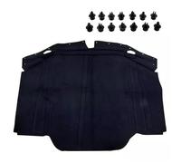 Alfombrilla aislante Compatible Con Benz Para SL600 1994-2000 R129 2002 Almohadilla Aislamiento Acústico Motor Del Capó Delantero Del Coche Algodón Insonorizado Del Motor