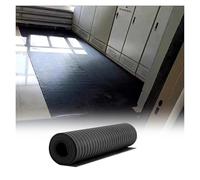 Alfombrilla aislante de goma cortable, protección no conductora contra descargas eléctricas para uso en subestaciones y talleres