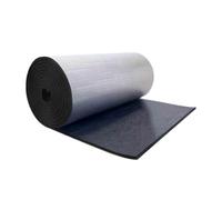 Alfombrilla aislante insonorizante, lámina de aluminio autoadhesiva con capa de algodón térmico de 5 a 50 mm de grosor para paredes, suelos y techos