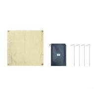 Alfombrilla aislante para camping con excelente resistencia a la humedad para máxima comodidad al aire libre (43 x 43 cm)