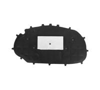 Alfombrilla aislante para capó Cubierta Algodón Insonorizada Para Capó Motor Coche Con Hebilla Para VW Para Golf 6 Para GTI(Negro)