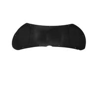 Alfombrilla aislante para capó Para Hyundai Para Verna RC Para MK4 2014 - 2018 Capó Delantero Motor Retardante Llama Almohadilla Aislamiento Acústico Alfombrilla Algodón(Black B)