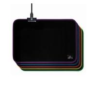 Alfombrilla - Alfombrilla Gaming con iluminación RGB, 10 Modos, conexión USB, Medidas 250x350mm. Ideal para Videojuegos y personalización.