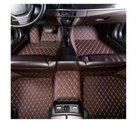 Alfombrilla Alfombrillas Automóviles Cubierta Alfombra Almohadillas Los Pies Automóvil Interior Almohadilla Protectora para MG ZS 2017-2020(Marron Oscuro)