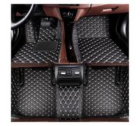 Alfombrilla Alfombrillas Automóviles Cubierta Alfombra Almohadillas Los Pies Automóvil Interior Almohadilla Protectora para MG ZS 2017-2020(Negro-Beige)