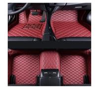 Alfombrilla Alfombrillas Automóviles Cubierta Alfombra Almohadillas Los Pies Automóvil Interior Almohadilla Protectora para MG ZS 2017-2020(Vino Rojo)