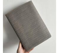 Alfombrilla Antideslizante 105 x 210 cm Multiusos de PVC, Reutilizable y sin Olores, Lavable, Cortable, Base Antideslizante para Alfombra/Estera de Agarre de Alfombras Paraa Salón, Gris