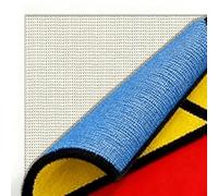 Alfombrilla Antideslizante 120 x 150 cm Protección Antideslizante Alfombra Multiusos Can Be Cut to Any Size Easily para Estantes, Cajones, Paletas, Alfombras, Blanquecino