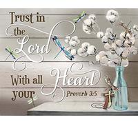 Alfombrilla Antideslizante Alfombra Exterior Confía En El Señor con Todo Tu Corazón Suave Alfombra Entrada para Interior Decorativa Tienda 40X60Cm