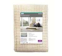 Alfombrilla antideslizante de agarre para alfombras sobre suelos duros, plástico, beige, 180 x 280cm