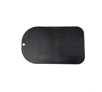 Alfombrilla antideslizante de silicona para robot de cocina TM7, 40 x 24,4 cm, color negro, accesorios de amortiguación de vibraciones para estabilidad y durabilidad, base antideslizante para batidora