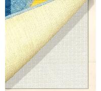 Alfombrilla Antideslizante para Alfombra 185 x 205 cm Lavado Fácil Antideslizante Alfombras Corte a Medida para Cajón Maletero de Coche, Blanquecino