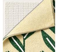 Alfombrilla Antideslizante para Alfombra 50 x 165 cm Protección Antideslizante Base Alfombra Multiusos para Basepara Cajones Estantes Bandeja, Blanquecino