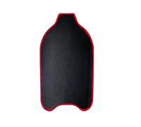 Alfombrilla antideslizante para batidora de pie de 4,5 a 8,5 L, deslizador de goma para electrodomésticos que reduce el ruido de vibración, protector de encimera de cocina, negro (2 rojos (6,5-8))