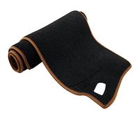 Alfombrilla Antideslizante Para Coche Alfombrilla Para Cubierta Salpicadero Parasol Salpicadero Alfombra Protectora Para Opel Para Mokka 2017-2019(Polyester Brown Edge)