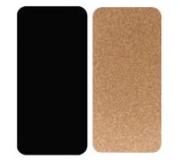 Alfombrilla Antideslizante para Máquina de Coser, Almohadilla de Pedal de Goma con Reducción de Ruido, Protección del Suelo, Portátil, Cómoda, Reutilizable para Máquinas de (BLACK)