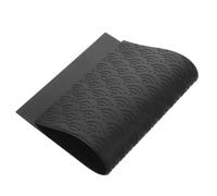 Alfombrilla Antideslizante para Salpicadero Coche Negra de PVC | Textura de Agua y Acabado Lavado, Corte a Medida sin Marcas, para Móviles y Tablero