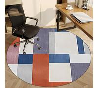 Alfombrilla antideslizante para silla de oficina para suelos duros, protector de suelo de escritorio de juegos y computadora de 110 cm para sillas rodantes, alfombra para uso doméstico y de oficina