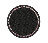 Alfombrilla antideslizante universal para bandeja de coche, posavasos de agua de diamante, creativa, bonita alfombrilla de almacenamiento para coche, alfombrilla antideslizante para interior de