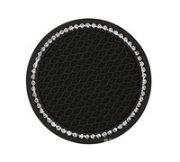 Alfombrilla antideslizante universal para bandeja de coche, posavasos de agua de diamante, creativa, bonita alfombrilla de almacenamiento para coche, alfombrilla antideslizante para interior de
