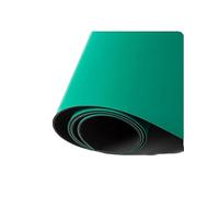 Alfombrilla antiestática de 3 mm de grosor, resistente al calor, para laboratorio, soldadura, reparación, construcción de PC