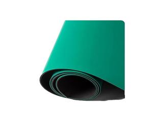Alfombrilla antiestática de 3 mm de grosor, resistente al calor, para laboratorio, soldadura, reparación, construcción de PC