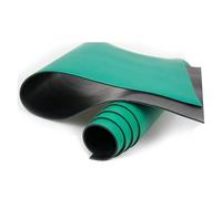 Alfombrilla antiestática para Banco de Trabajo, Alfombrilla de protección ESD for Banco Soldadura, 2 mm, Goma Verde, Varios tamaños(100x170cm)
