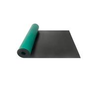 Alfombrilla antiestática verde - Almohadilla ESD for bancos de trabajo, resistente al calor, for reparación electrónica, laboratorios y estaciones de trabajo(3mm,60x60cm/23.6x23.6in)